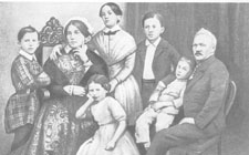 Семья Чайковских(фото1848г.)