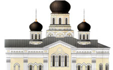 Тихвинский женский монастырь-эскиз проекта восстановления